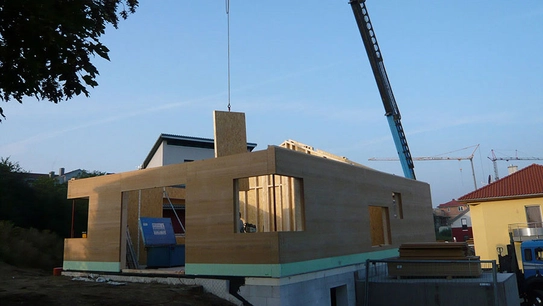 Haus J Holzrahmenbauteile