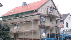 Modernisierung Haus N Dach und Unterputz