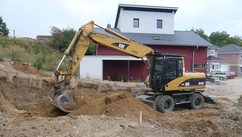 Haus J Aushub