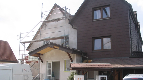 Modernisierung Haus O WDVS System 