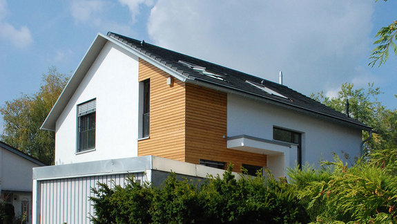 Haus B-N in Hofheim-Langenhain | Wohnhausneubau in Holzrahmenbauweise auf einem massiven Keller