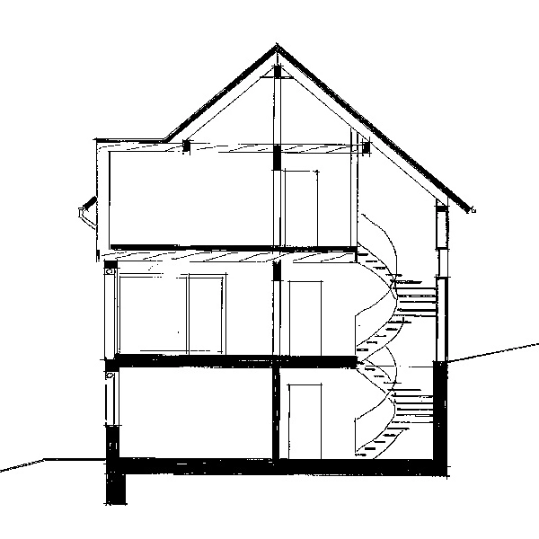 Haus F Schnitt