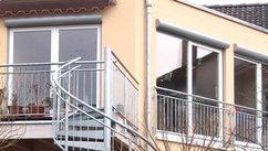 Modernisierung Haus D Außentreppe